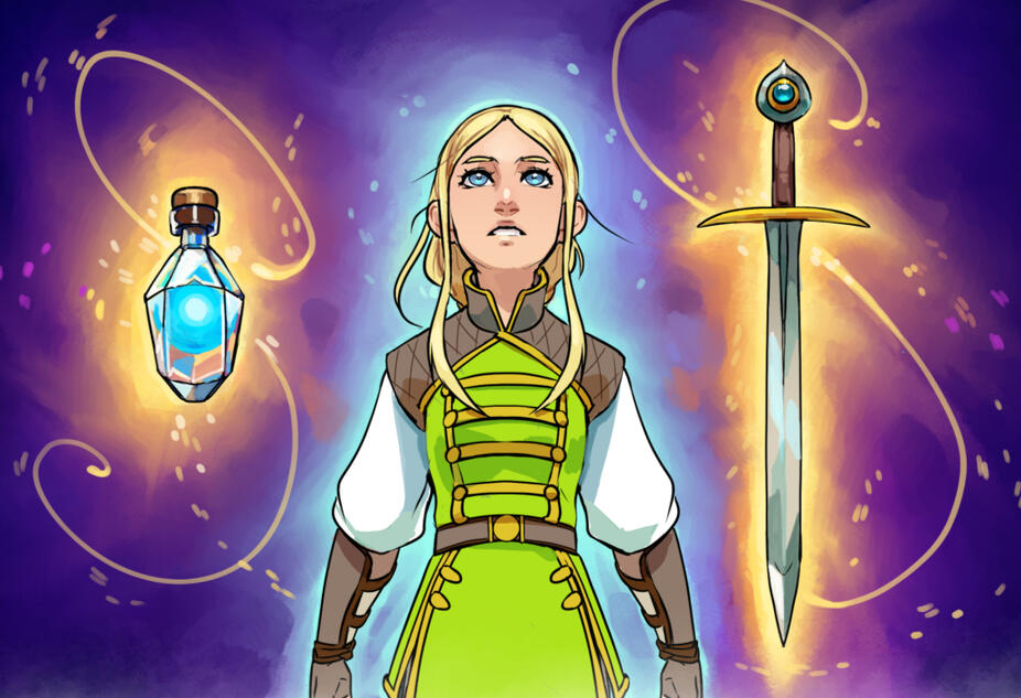 Illustration from scrapped children&#39;s book project