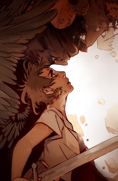 Art for my graduation comic project at The Animation Workshop, still dear to me.